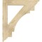 Ekena Millwork Merced Traditional Rough Sawn Bracket, Douglas Fir, 4"W x 30"D x 34"H BKT04X30X34MRC01RDF - alternate 4
